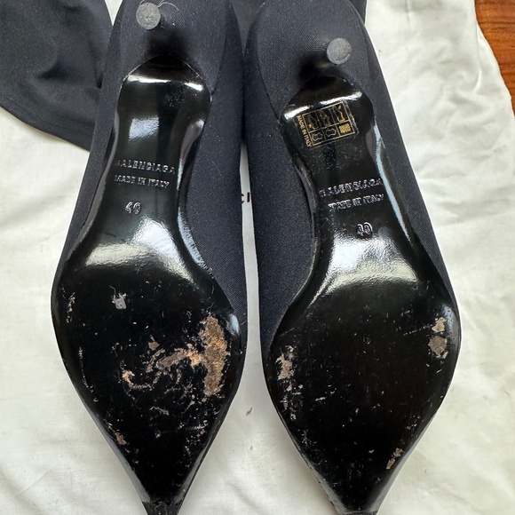 Balenciaga WOMEN'S KNIFE BOOTIE IN BLACK - Picture 6 of 7